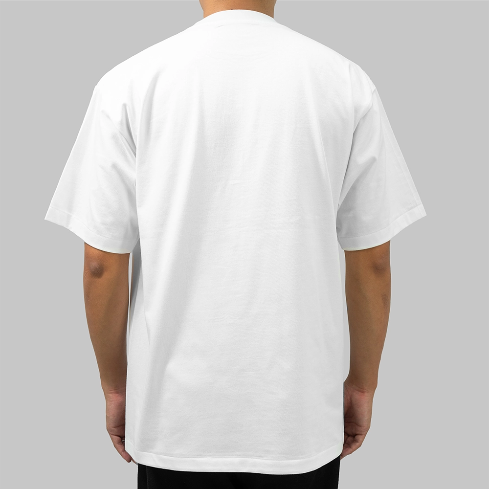 เสื้อยืนแบรนด์ SAVAGE OVERSIZE สีขาว ดำ เฟดดำ - www.สกรีนเสื้อด่วน.com