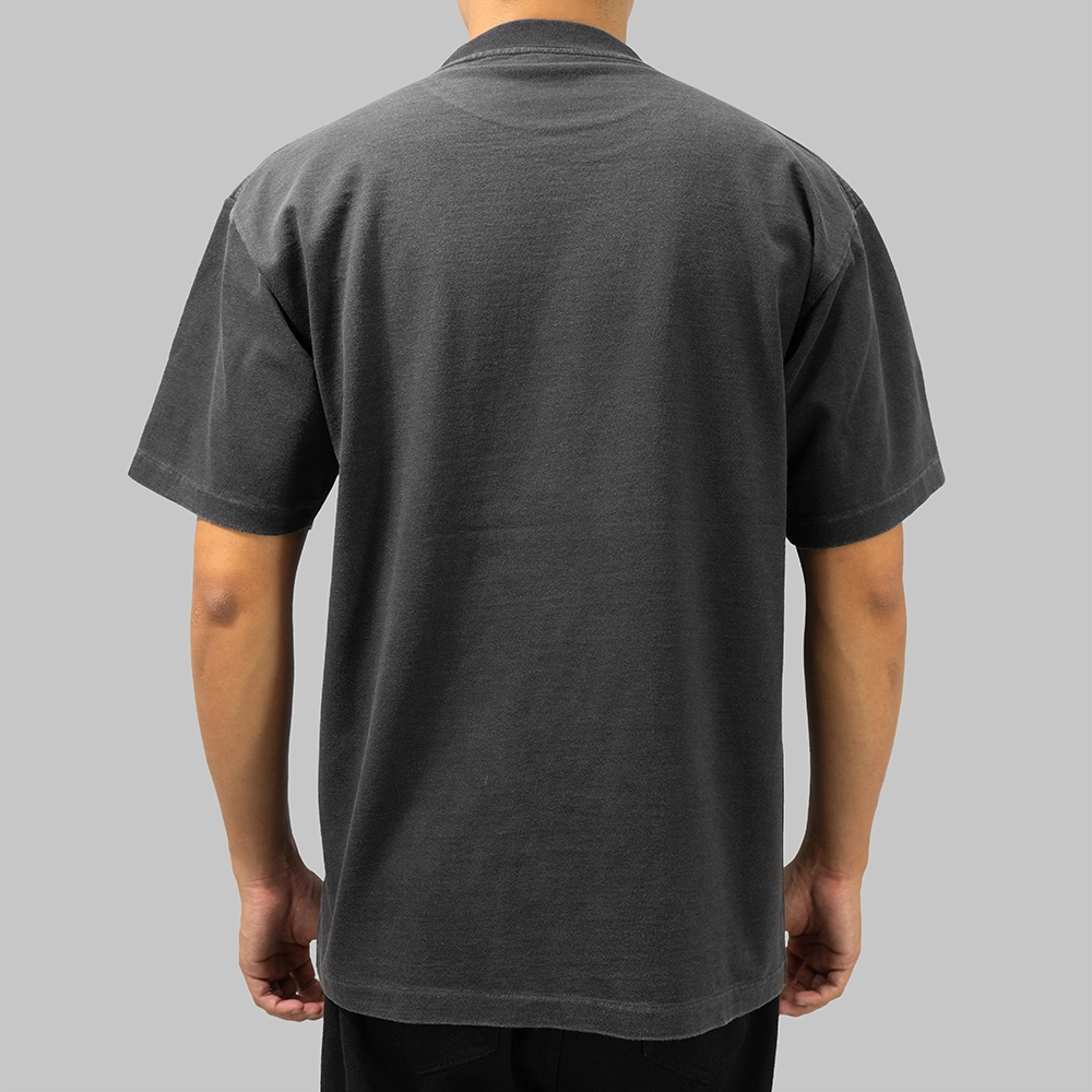 เสื้อยืนแบรนด์ SAVAGE OVERSIZE สีขาว ดำ เฟดดำ - www.สกรีนเสื้อด่วน.com